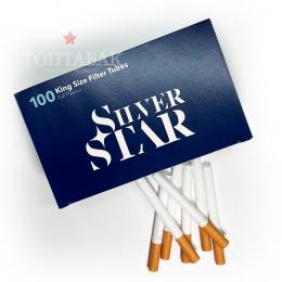 Гильзы для табака "SILVER STAR filter 84мм/15мм/8,1мм" (100)