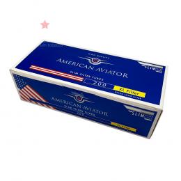 Гильзы для табака "American Aviator Slim White XL" 7/24мм (200)